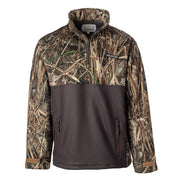 Men's Camo Real Tree Marshland Quarter Zip