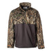 Men's Camo Real Tree Marshland Quarter Zip