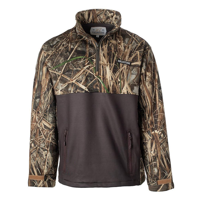 Boy's Real Tree Marshland Camo Quarter Zip