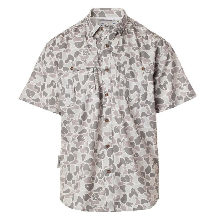 Boy's Marsh Camo Button Shirt