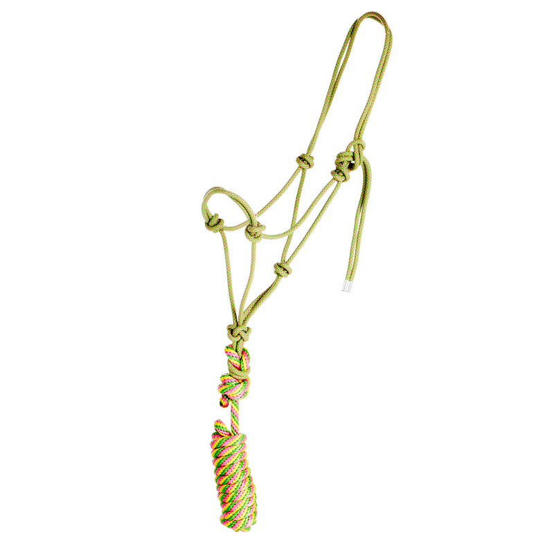 Professional's Rope Halter w/10` Lead
