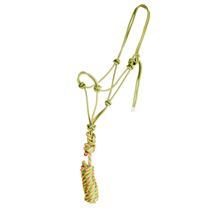 Professional's Rope Halter w/10` Lead