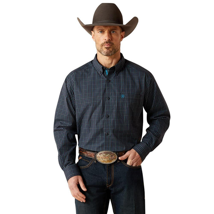 Men's Black Plaid Pro Series Toshi Shirt