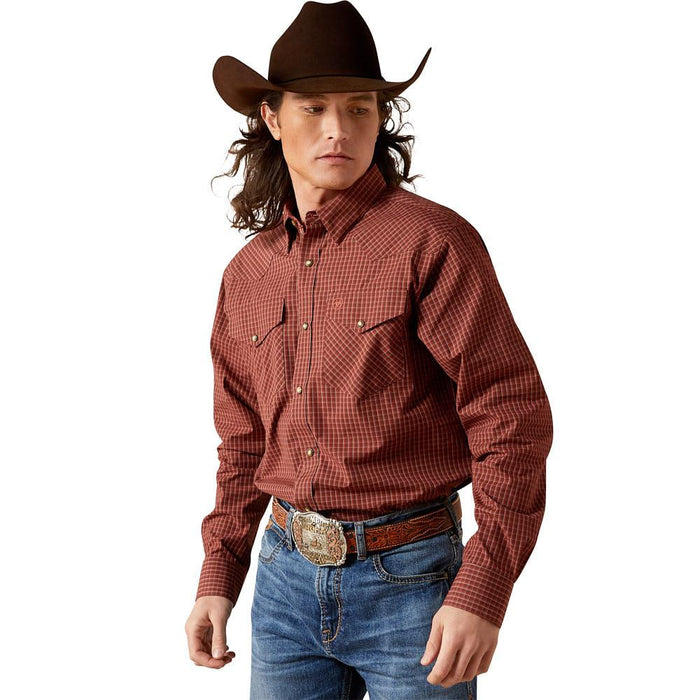 Men's Red Plaid Pro Series Fabian Shirt