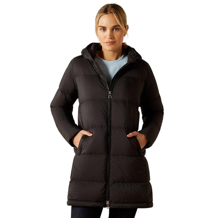 Women's Ultra Puff Black Coat