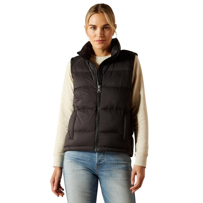 Women's Black Ultra Puff Vest