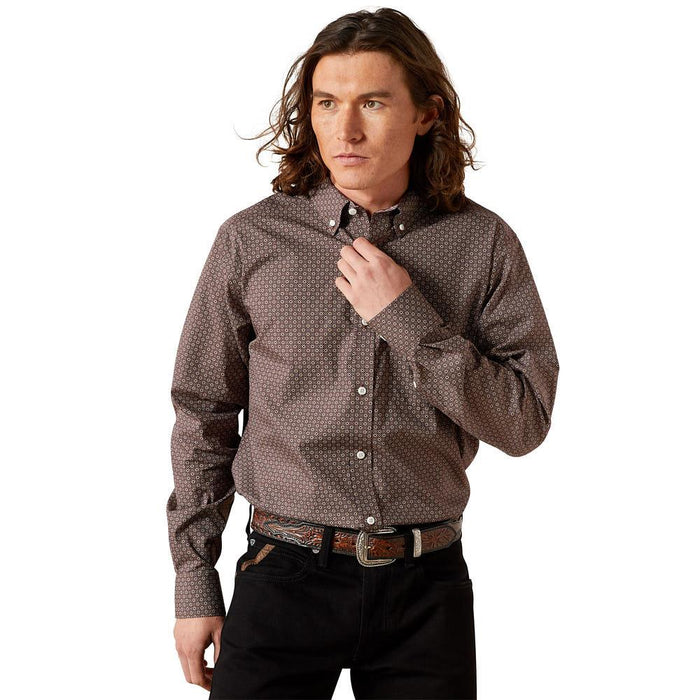 Men's Wrinkle Free Arthur Fitted Shirt