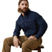 Men's Rebar Cotton Tough VentTek Navy Work Shirt