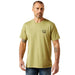 Men's Tent Green Rattler Warning Tee Shirt