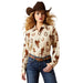 Women's Rodeo Spur Print Homestyle Shirt