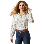 Women's Deserted Print Homestyle Shirt