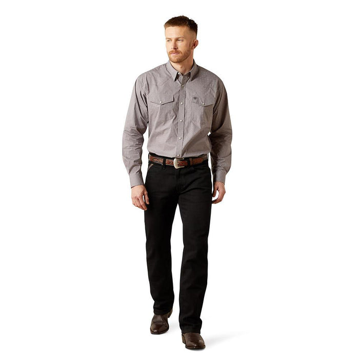 Men's Grey Printed Fred Shirt