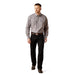 Men's Grey Printed Fred Shirt