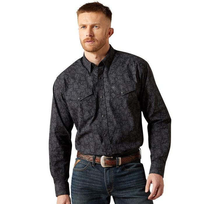 Men's Finnigan Solid Black Shirt