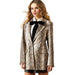 Women's Embossed Snakeskin Blazer