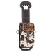 Cowhide Leather Rear Cinch Bag