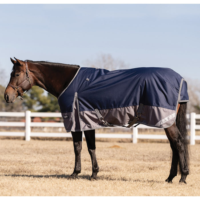 Equisential Navy Horse 600D Winter Blanket