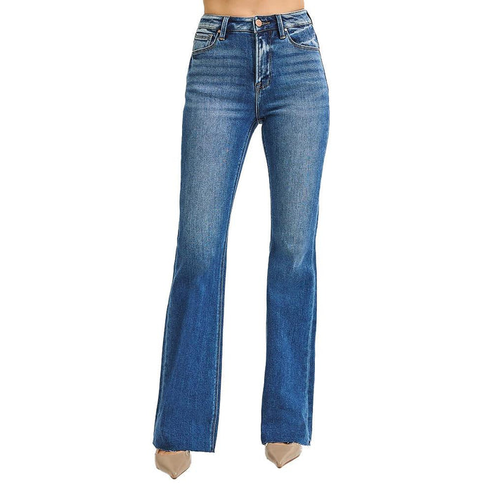 Women's Dark High Rise Flare Jeans