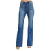 Women's Dark High Rise Flare Jeans