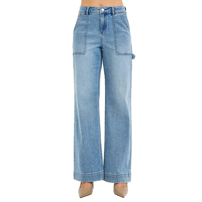 Women's Medium Cargo Front Pocket Jeans