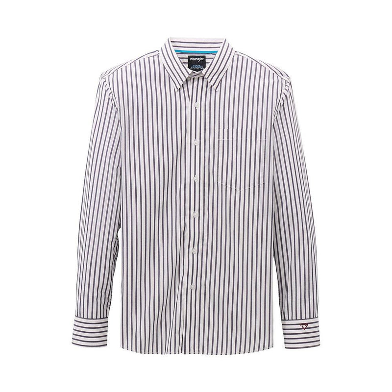 Men's Cody Johnson White Stripe Shirt