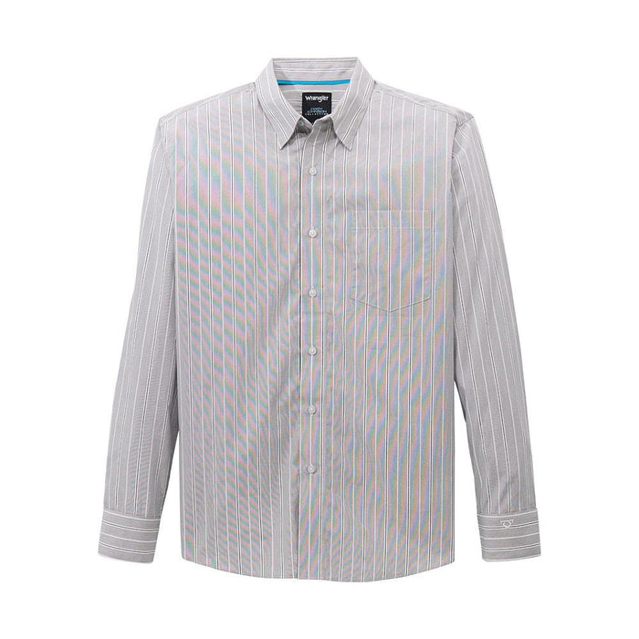 Men's Cody Johnson Grey Stripe Shirt