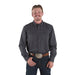 Men's Grey Long Sleeve Waffle Shirt