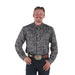 Men's Army Camo Vented Long Sleeve Snap Shirt