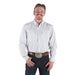 Men's Black Stripe Vented Long Sleeve Snap Shirt