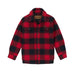Boy's Red Buffalo Flannel Shirt Jacket