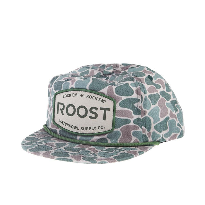 Boy's Camo Roost Old School Patch Cap