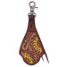 Leather Charm Sunflower Acorn