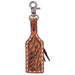 Leather Charm Tooled Acorn