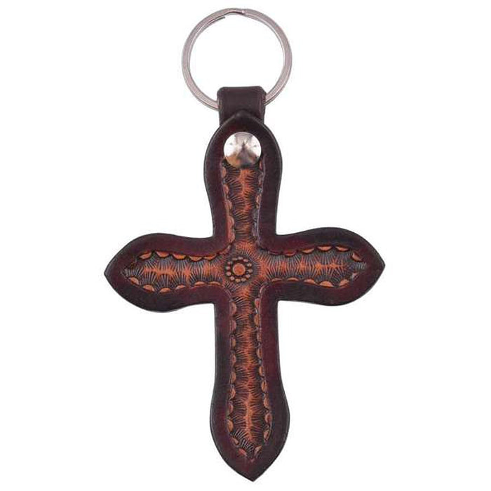 Antique Cross Keychain