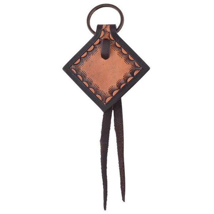 Border Diamond Keychain