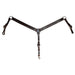 Smooth Straight Walnut Breast Collar