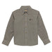 Boy's Brown Long Sleeve Shirt