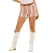 Women's Striped Cowboy Shorts
