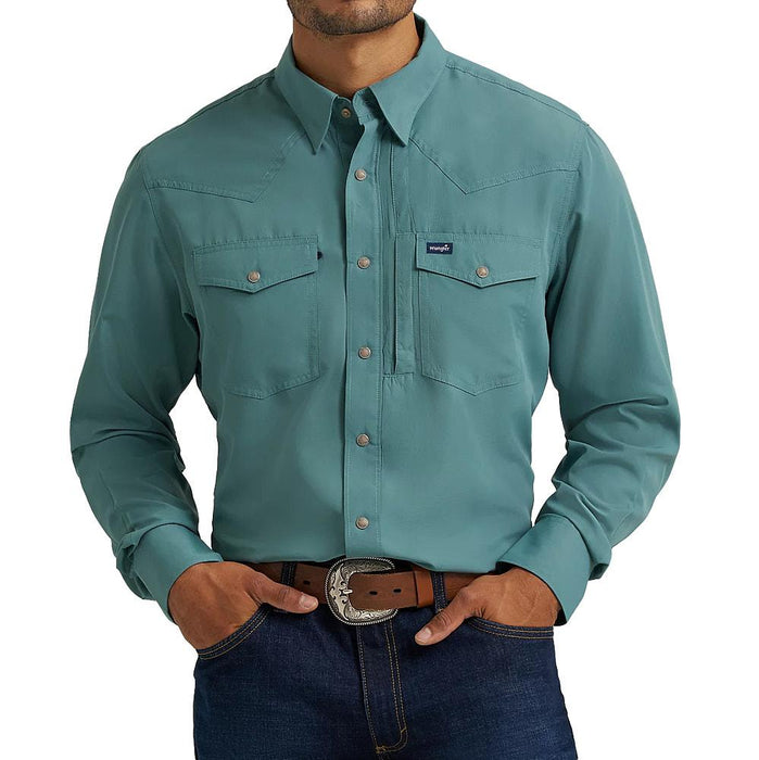 Men's Pine Long Sleeve Performance Shirt
