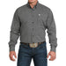 Men's Black & White Print Shirt
