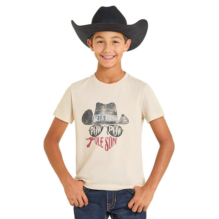Boy's Pow Pow Tee Shirt