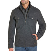 Men's Lincoln Wool Black Coat