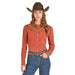 Women's Retro Challis Snap Shirt