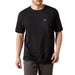 Men's Rebar Cotton Strong Black Pocket Tee Shirt