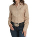 Women's Gold Print Shirt