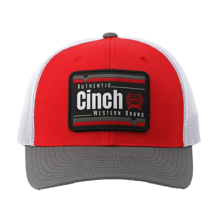 Men's Red Western Brand Cap
