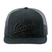 Men's Black Logo Embroidered Cap
