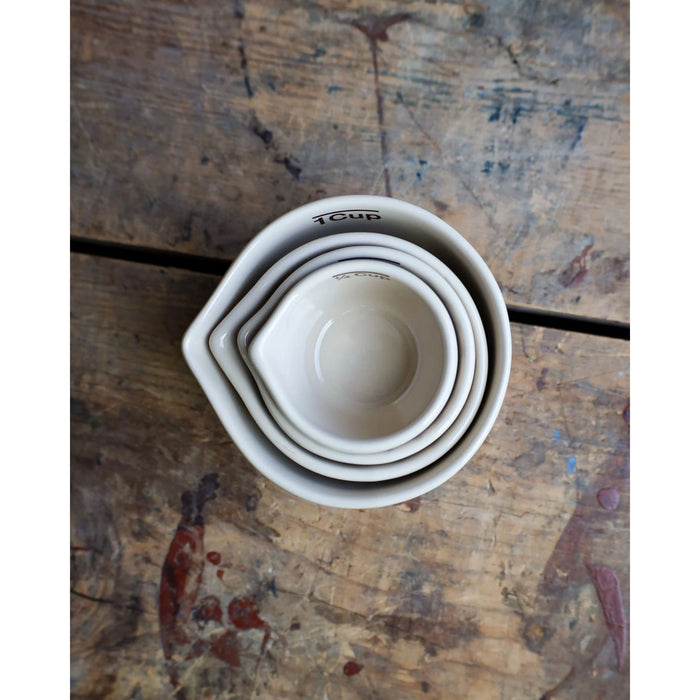 West Creation Branded Ceramic Measuring Cups