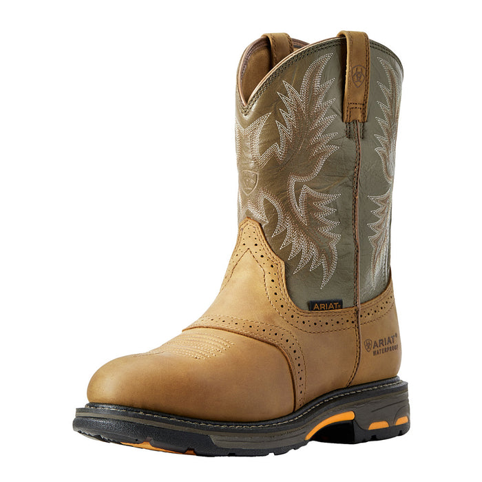 Men's Workhog Waterproof Saddle Vamp Boots