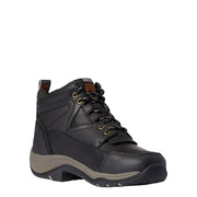 Women's Terrain Lace-Up 4in Shaft Black Waterproof Boot